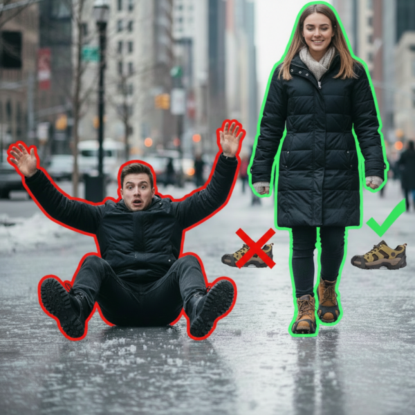 Alternative view of ICEGRIP – Elastyczne raczki na każde obuwie zapobiegające poślizgnięciom i upadkom