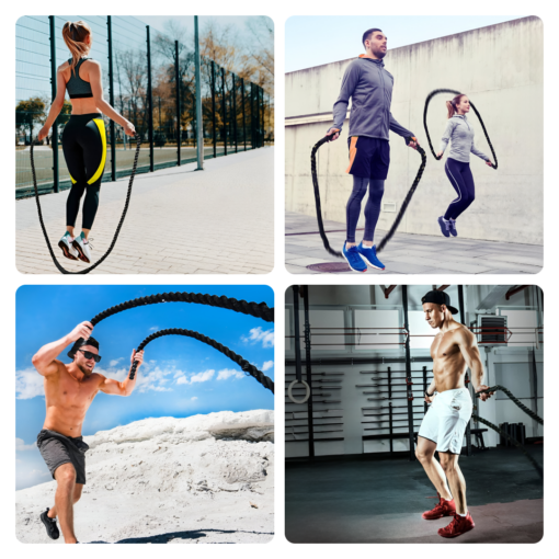 MUSCLEBUDDY® Skakanka z obciążeniem - obrazek 2