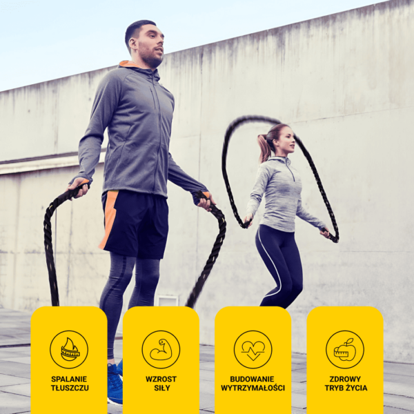 MUSCLEBUDDY® Skakanka z obciążeniem