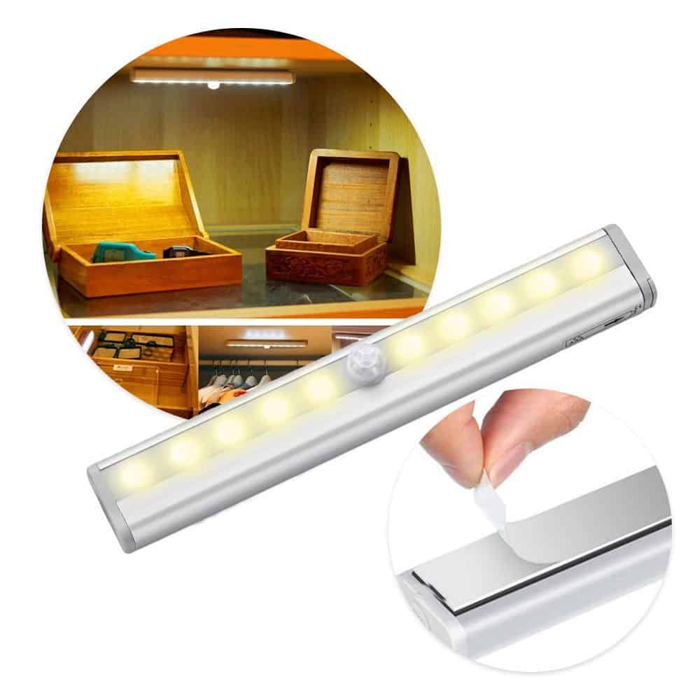 Taśmowe światełka LED aktywowane ruchem - LEDTASTIC®