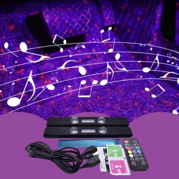 USB samochodowe światło ledowe na deskę rozdzielczą