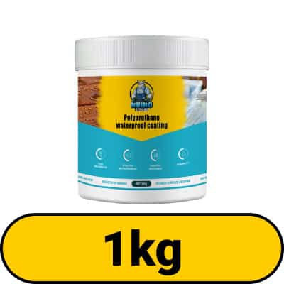 RHINOFIX Wateraegis – Przezroczysty, wodoodporny uszczelniacz do każdej powierzchni (różne rozmiary) - 1kg