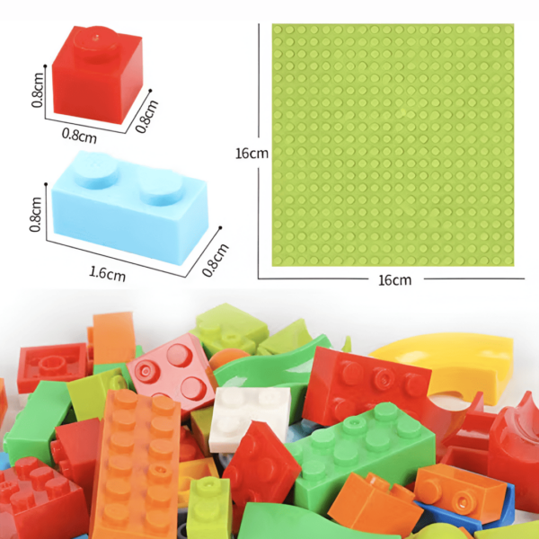 TOYNEXUS® Układanka tor wyścigowy dla dzieci (340 elementów)