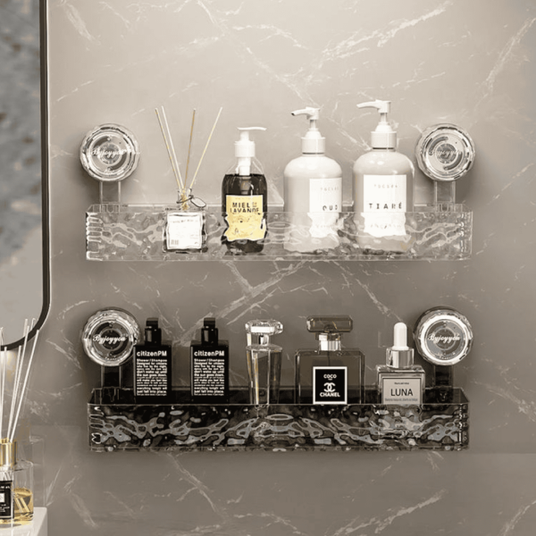 LotionRack™ to półka do łazienki, którą można zamontować bez wiercenia