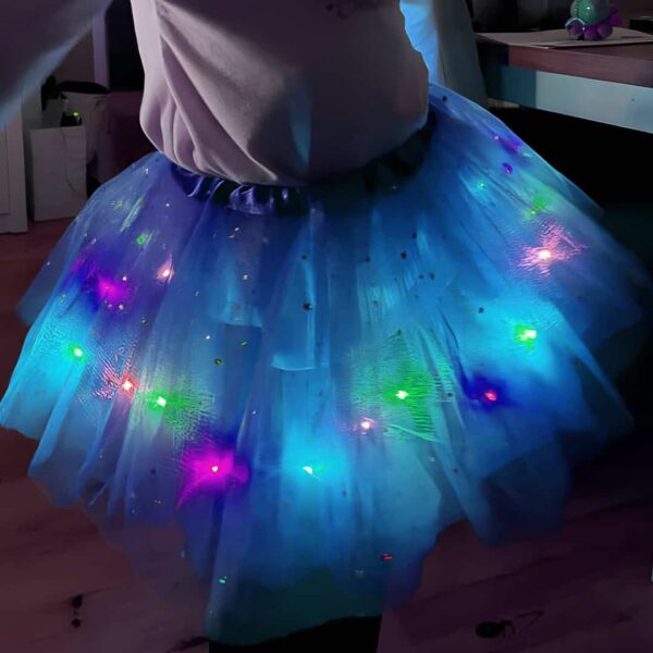 Spódnica tutu z lampkami LED