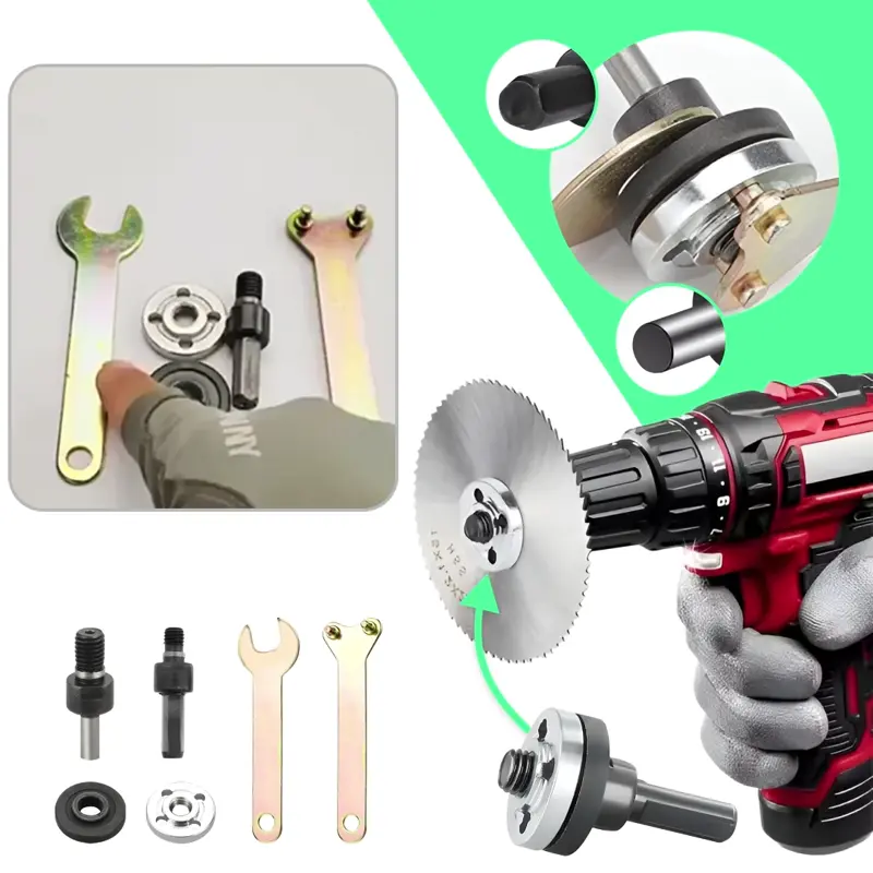 DrillGrinda™ Adapter Szlifierki Kątowej do Wiertarki Elektrycznej