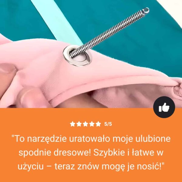 GARMENTFIX™ ELASTYCZNY WĄTEK ZE STALI NIERDZEWNEJ – 3 SZT.