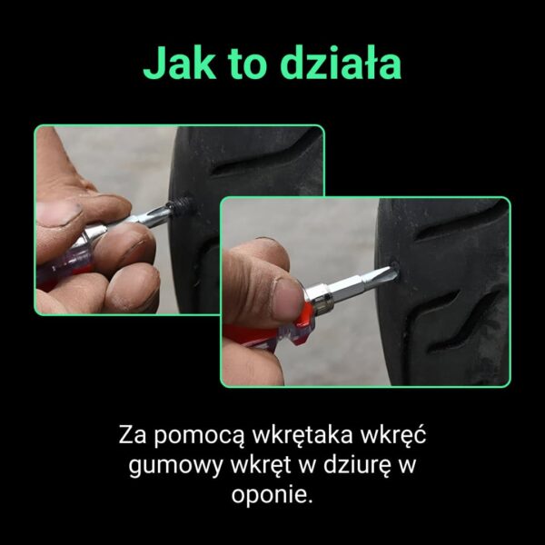 Tirestore™ Wkręty do Naprawy Opon – 30 szt.