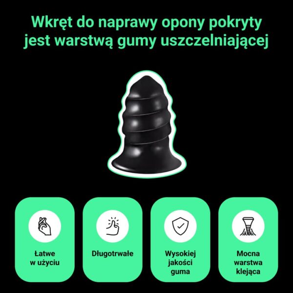 Tirestore™ Wkręty do Naprawy Opon – 30 szt.