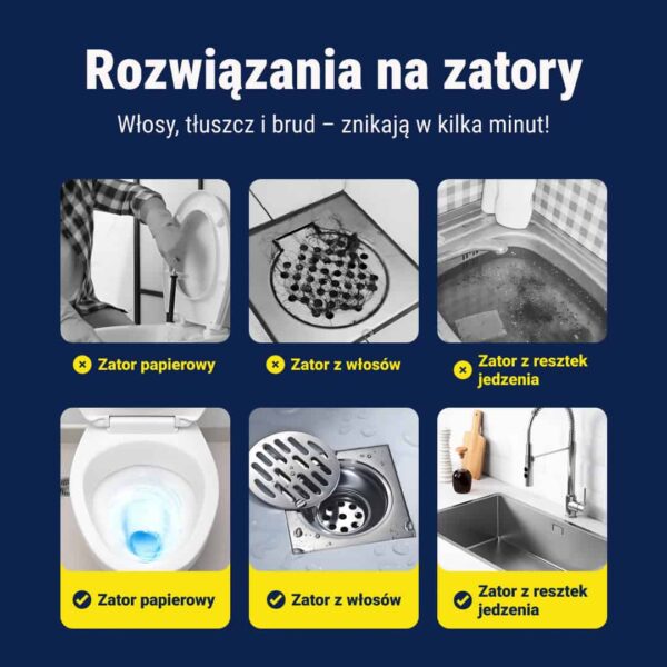 DrainMaster - Środek czyszczący do zlewów i odpływów