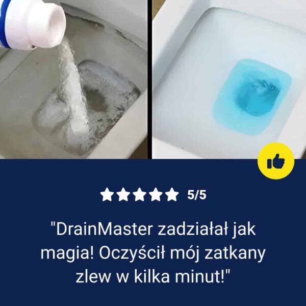 DrainMaster - Środek czyszczący do zlewów i odpływów