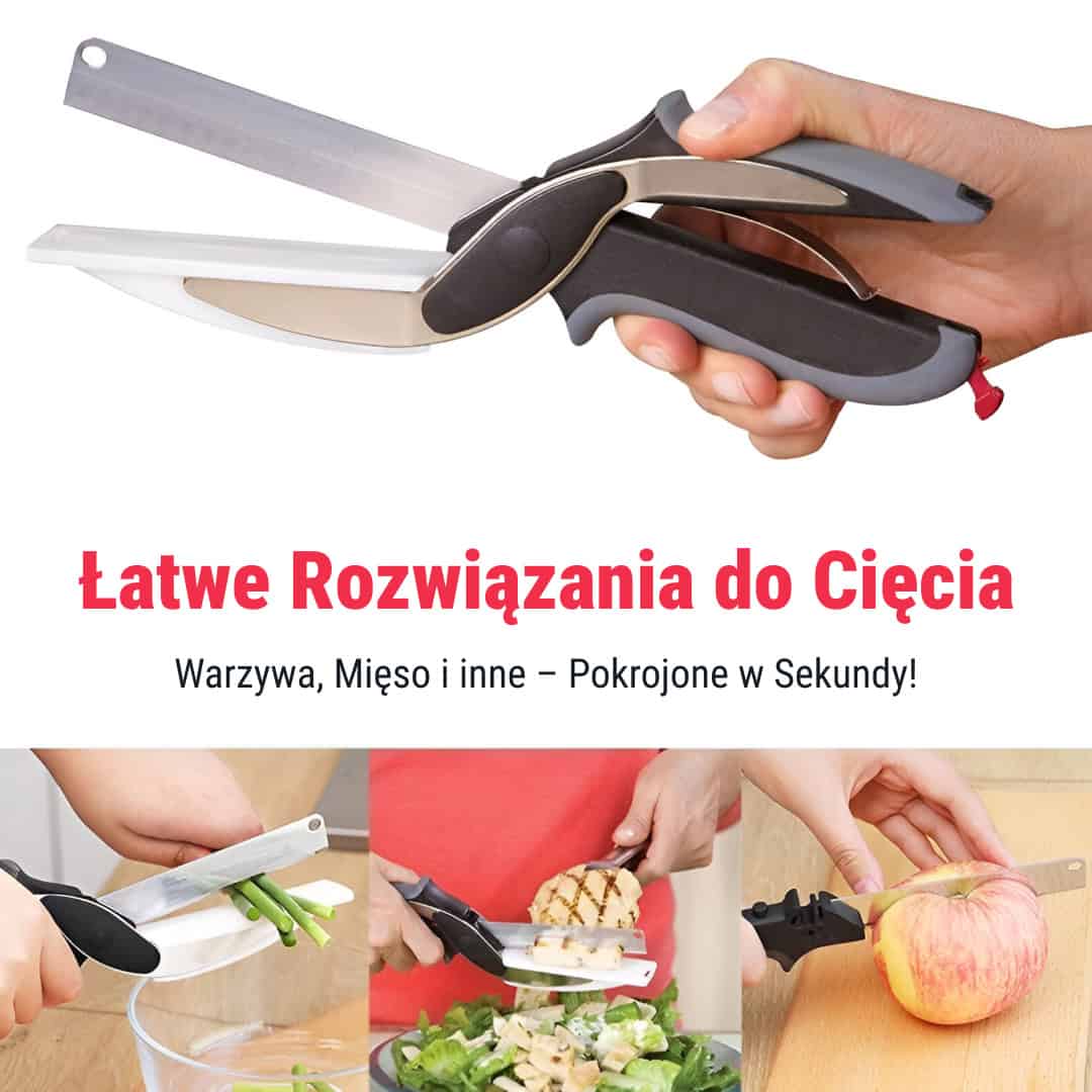 SnapSlice – Nożyczki Kuchenne z Deską do Krojenia - obrazek 3