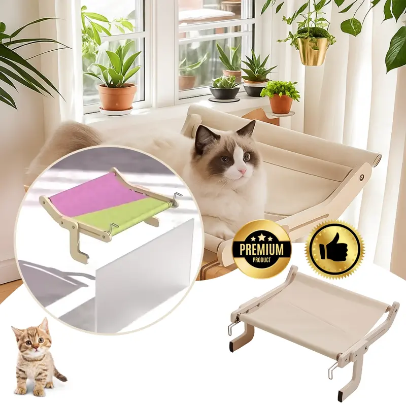 Łóżko dla kota przy łóżku KittyNap™