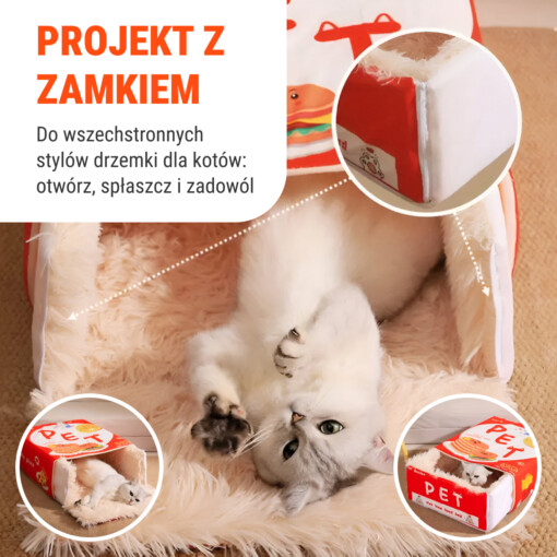 CozyNest – Premium Legowisko dla Zwierząt - obrazek 2