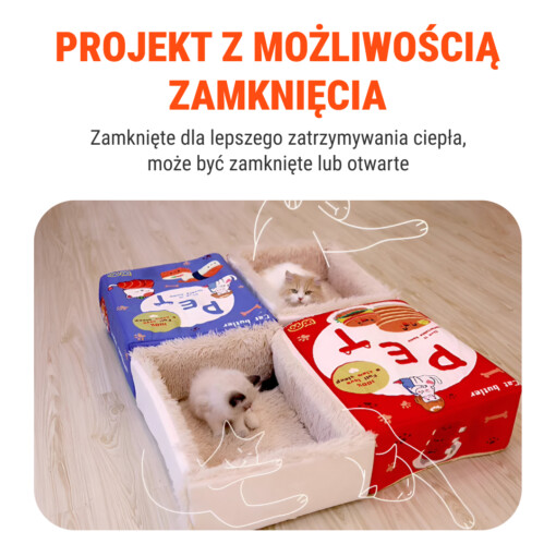 CozyNest – Premium Legowisko dla Zwierząt - obrazek 3