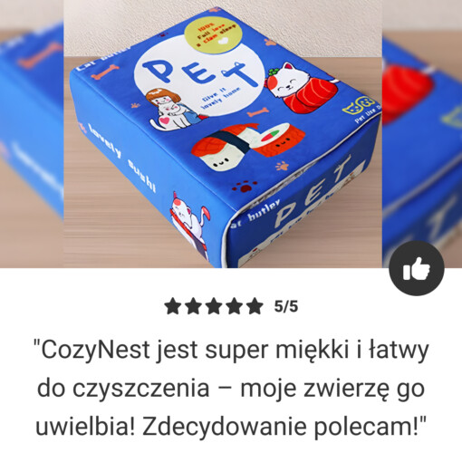 CozyNest – Premium Legowisko dla Zwierząt - obrazek 7