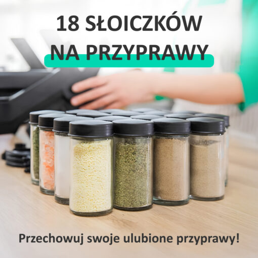 SpicePro™ - Obrotowy organizer na przyprawy - obrazek 3