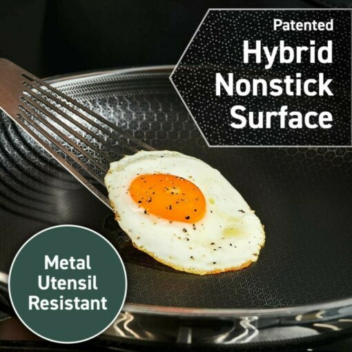 WokMaster™ - Hybrydowa Patelnia Nieprzywierająca - obrazek 5