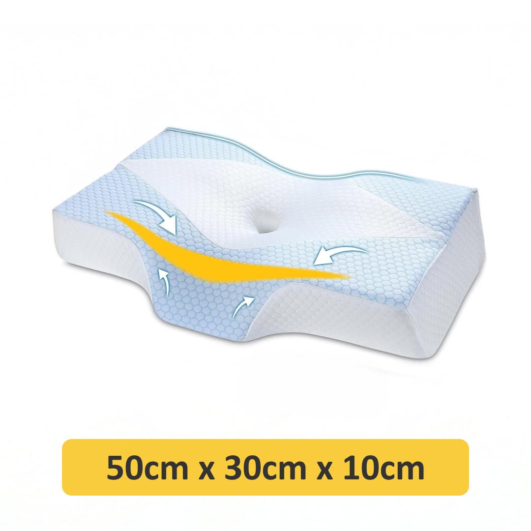 ErgoDream™ - Poduszka Ergonomiczna z Pianki Memory