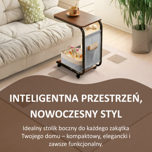 UrbanNest™ - Mobilny Stolik Boczny - obrazek 2