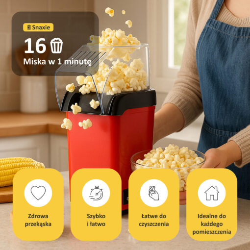 Snaxie™ - Maszyna do Popcornu - obrazek 4