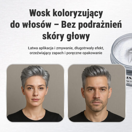 CHROMASHADE™ – Tymczasowy Wosk Koloryzujący do Włosów - obrazek 2