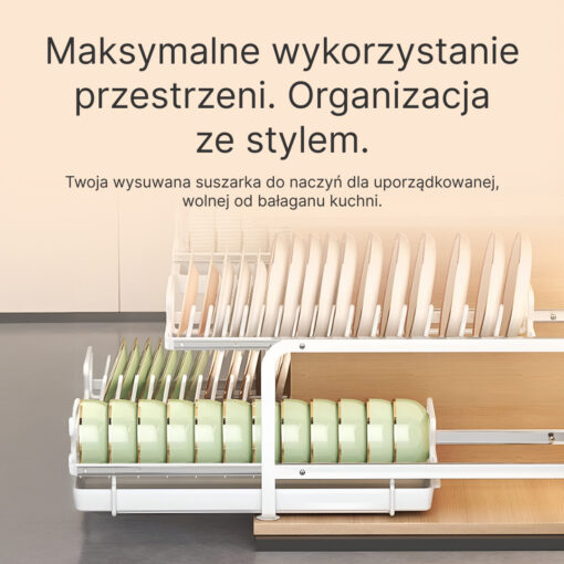 SlideDry™ – Wysuwana Suszarka do Naczyń - obrazek 2