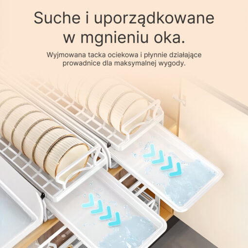 SlideDry™ – Wysuwana Suszarka do Naczyń - obrazek 3
