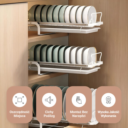 SlideDry™ – Wysuwana Suszarka do Naczyń - obrazek 4
