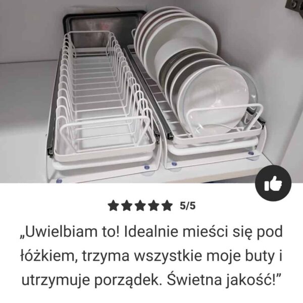 SlideDry™ – Wysuwana Suszarka do Naczyń