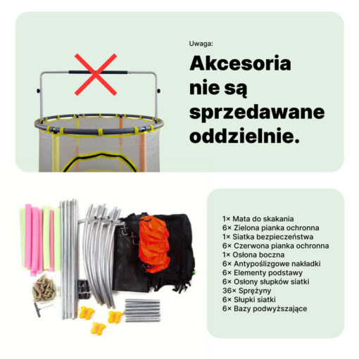 FunLeap – Uniwersalna Trampolina Wnętrze & Zewnątrz - obrazek 4
