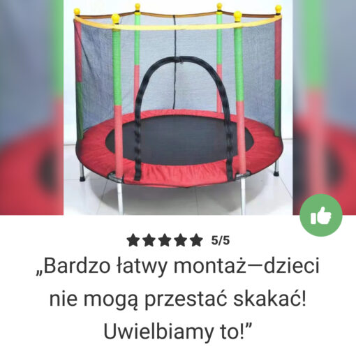 FunLeap – Uniwersalna Trampolina Wnętrze & Zewnątrz - obrazek 8