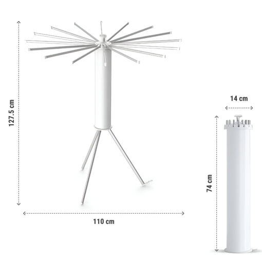 VIRELLO™ - Składana Suszarka na Pranie Ośmiornica - obrazek 6