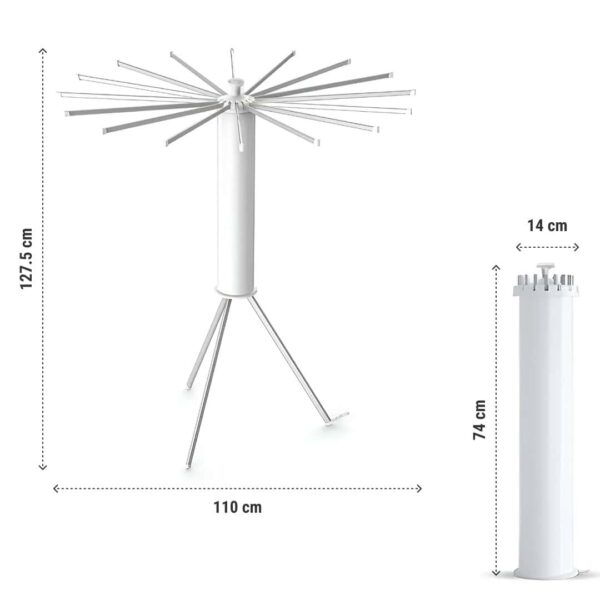 VIRELLO™ - Składana Suszarka na Pranie Ośmiornica