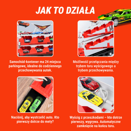 MEGA CIĘŻARÓWKA RACERTRUCK™ Z MOŻLIWOŚCIĄ ROZSZERZENIA - obrazek 3