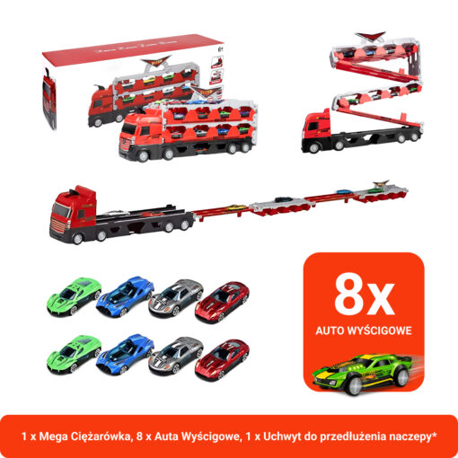 MEGA CIĘŻARÓWKA RACERTRUCK™ Z MOŻLIWOŚCIĄ ROZSZERZENIA - obrazek 6