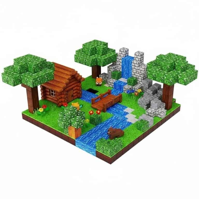 BuildEase™ - Magnetyczne Klocki do Budowy