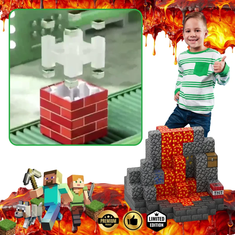 BuildEase™ - Magnetyczne Klocki do Budowy