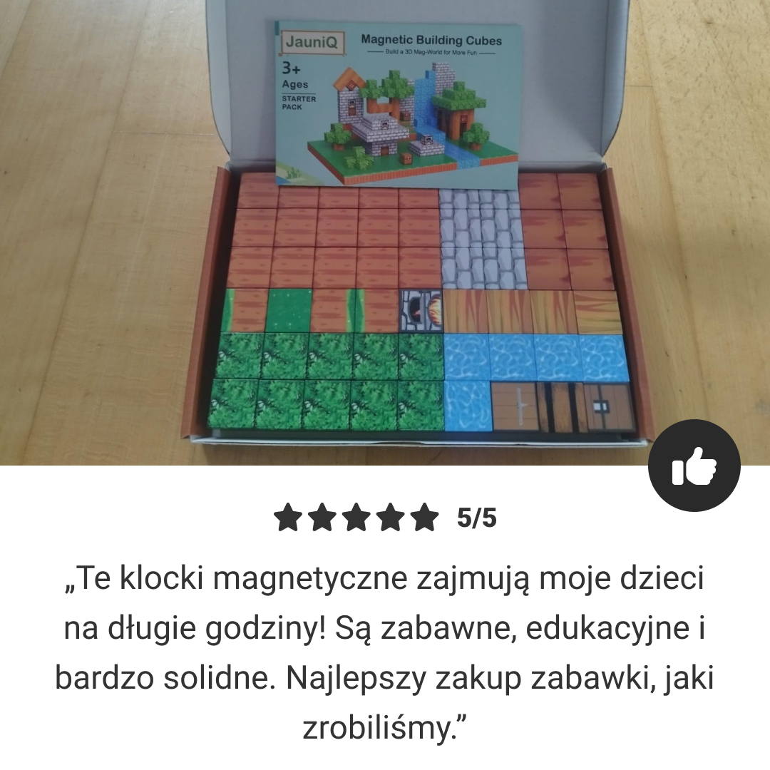 BuildEase™ - Magnetyczne Klocki do Budowy