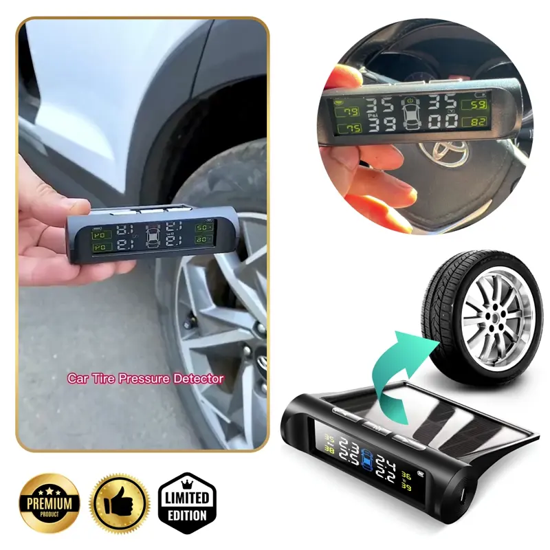 Riboton™ -  Solarny System Monitorowania Ciśnienia Opon