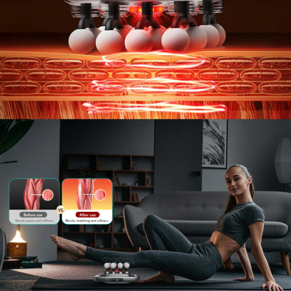 Alternative view of Avelor™ - Urządzenie do masażu z 16 głowicami