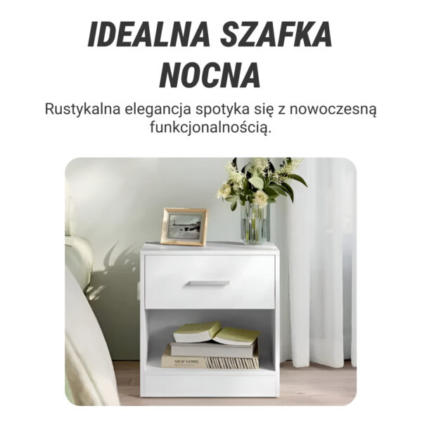 Alternative view of NovaCasa™ – Inteligentna Szafka Nocna z Ukrytym Schowkiem